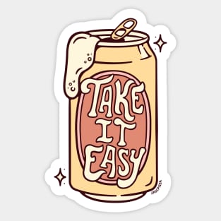 Take It Easy Sticker